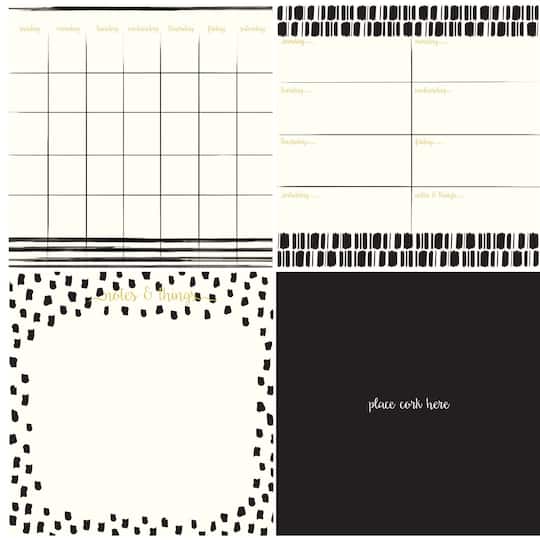 WallPops Luxe Dry Erase Calendar & Corkboard Set